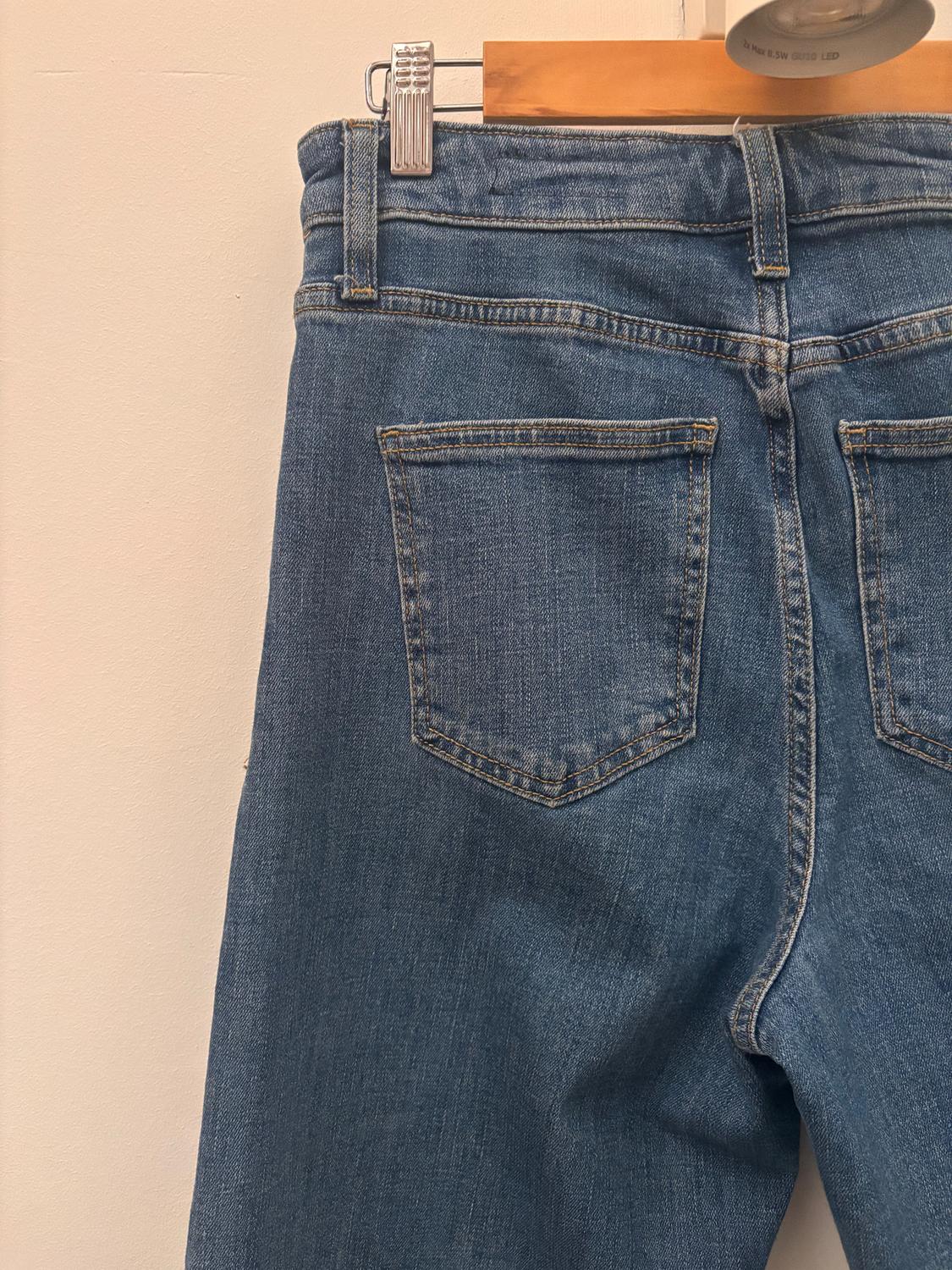 ZW COLLECTION HIGH-WAIST PALAZZO JEANS - Image 4