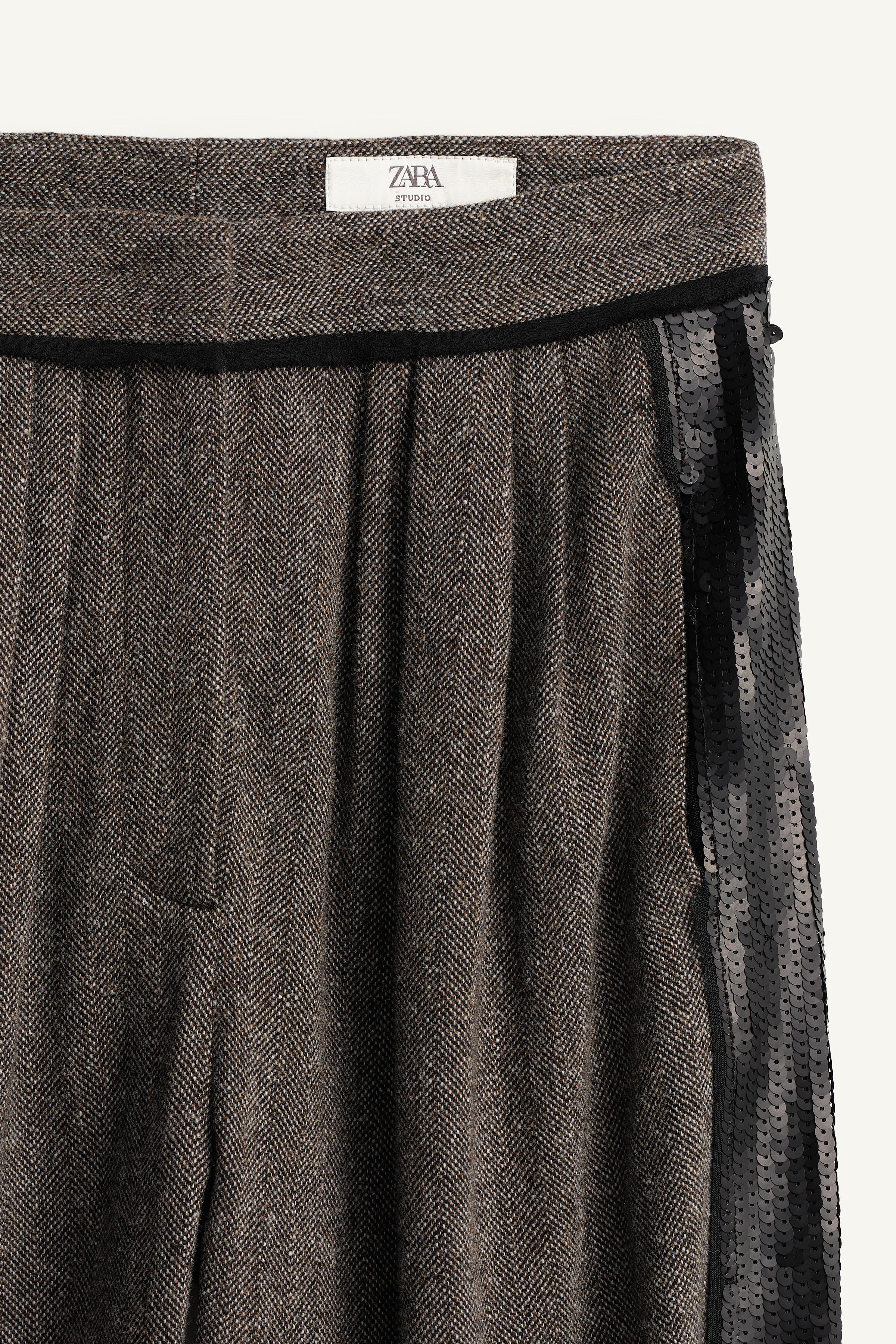 PANTALON PLIS PAILLETTES ÉDITION LIMITÉE