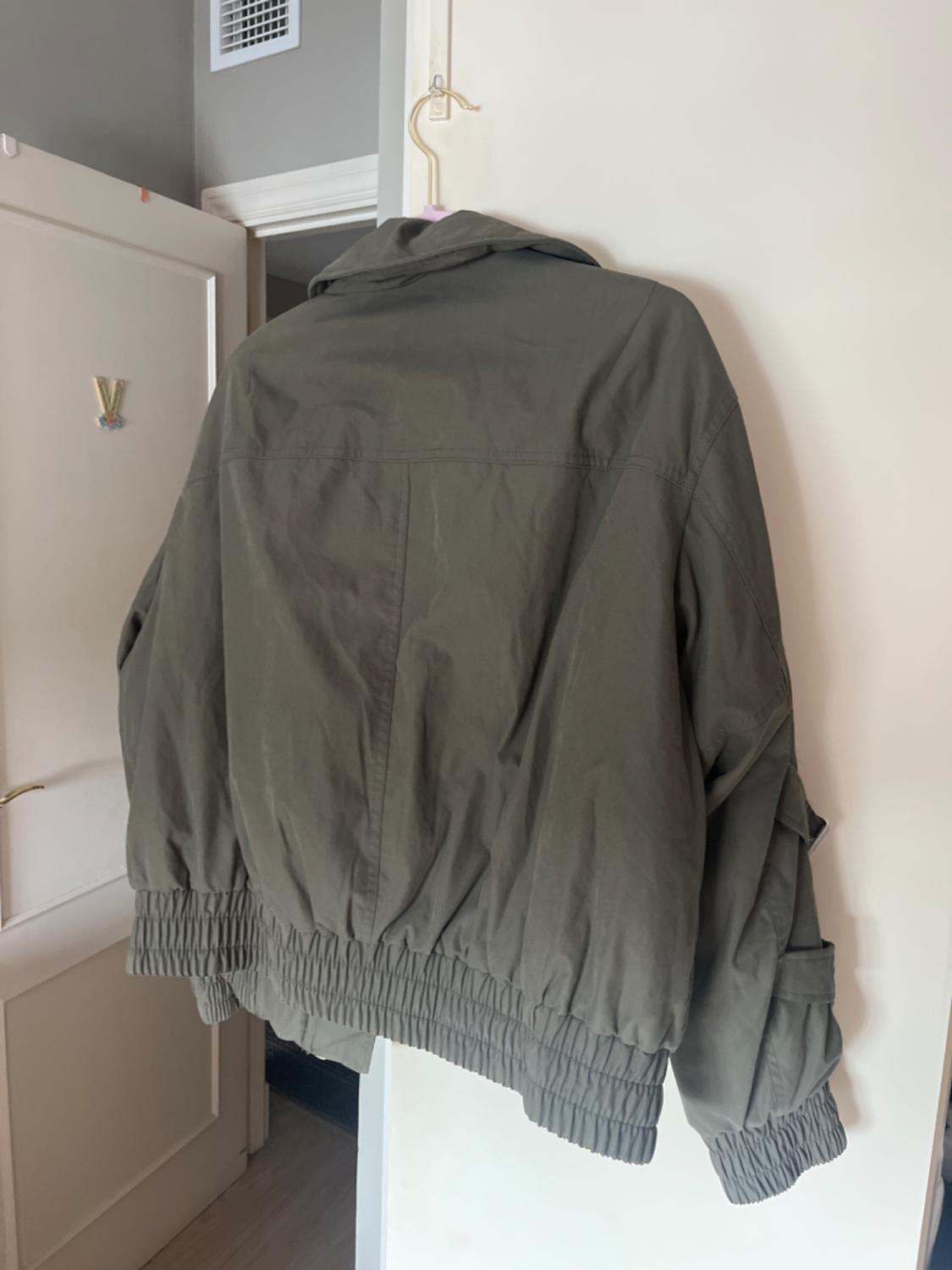 ZW COLLECTION BOMBER JACKET WITH TABS - Image 3