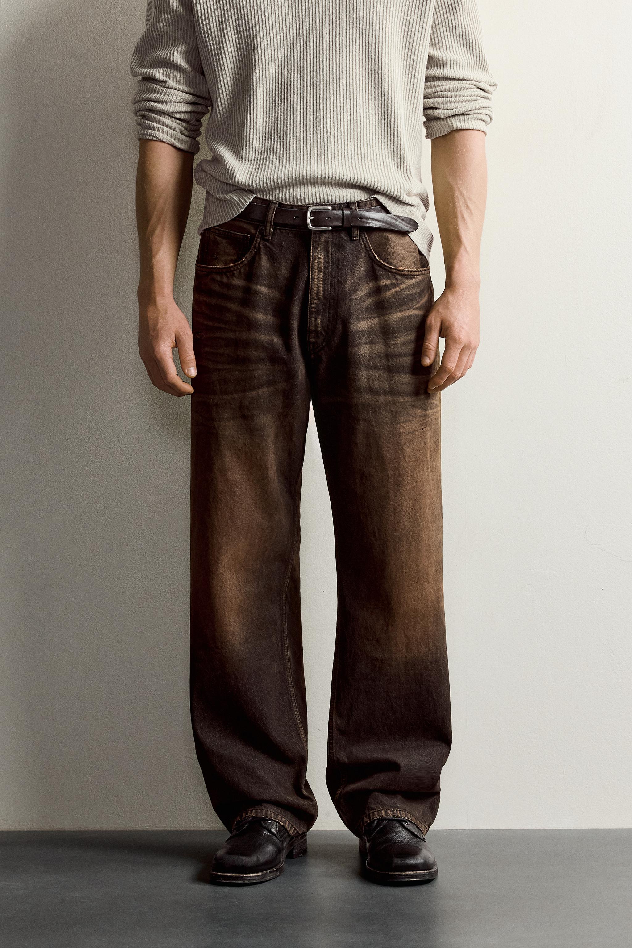 JEANS LOOSE FIT LAVÉ COULEUR