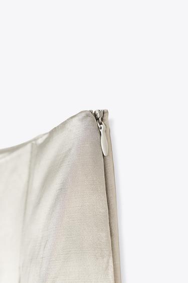 PANTALON SATINÉ À PINCES ZW COLLECTION - Pierre de Zara - Image 6