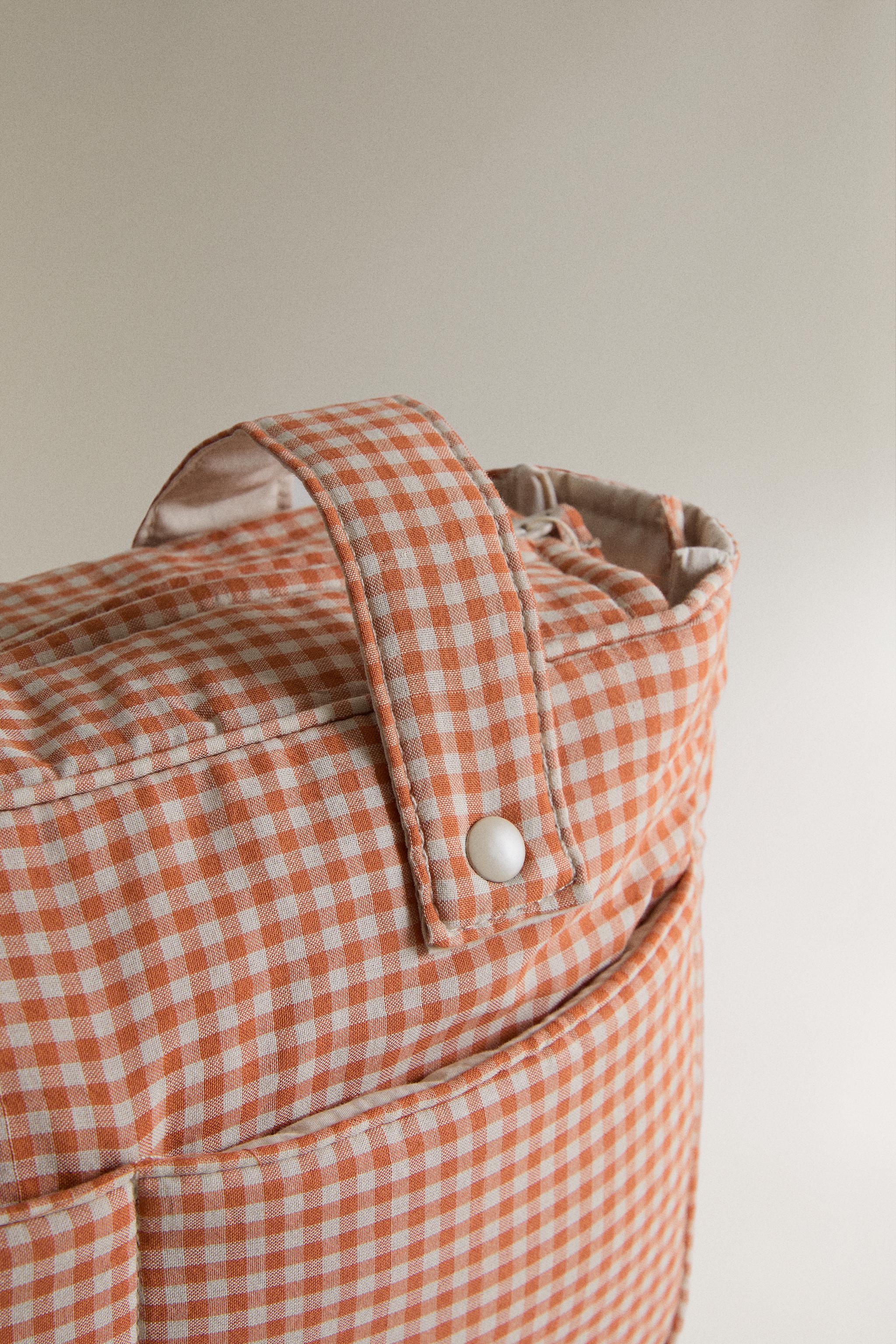 Детские сумки Zara VICHY BABY BASKET — фото 3