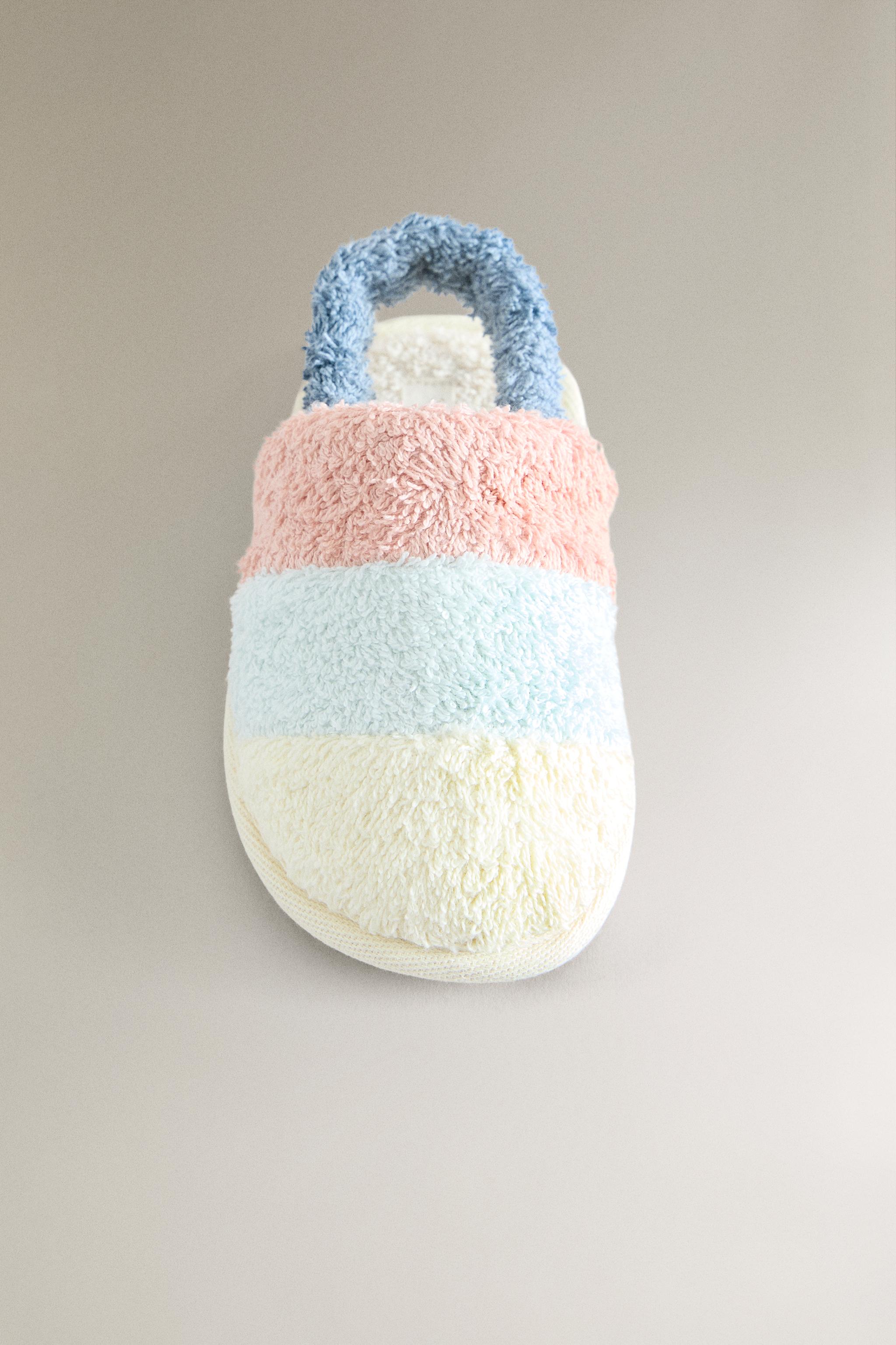 Детские тапочки Zara KIDS TERRY BATH SLIPPERS — фото 5