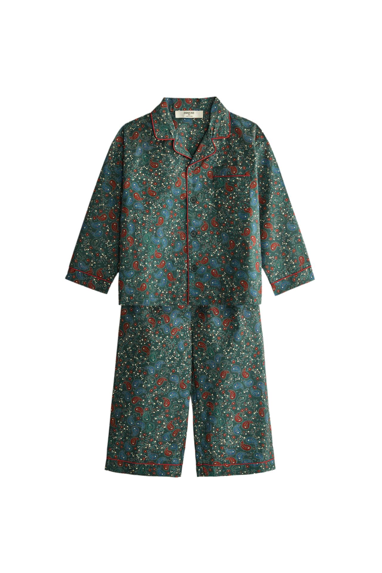 KIDS' CHRISTMAS PAISLEY PYJAMA