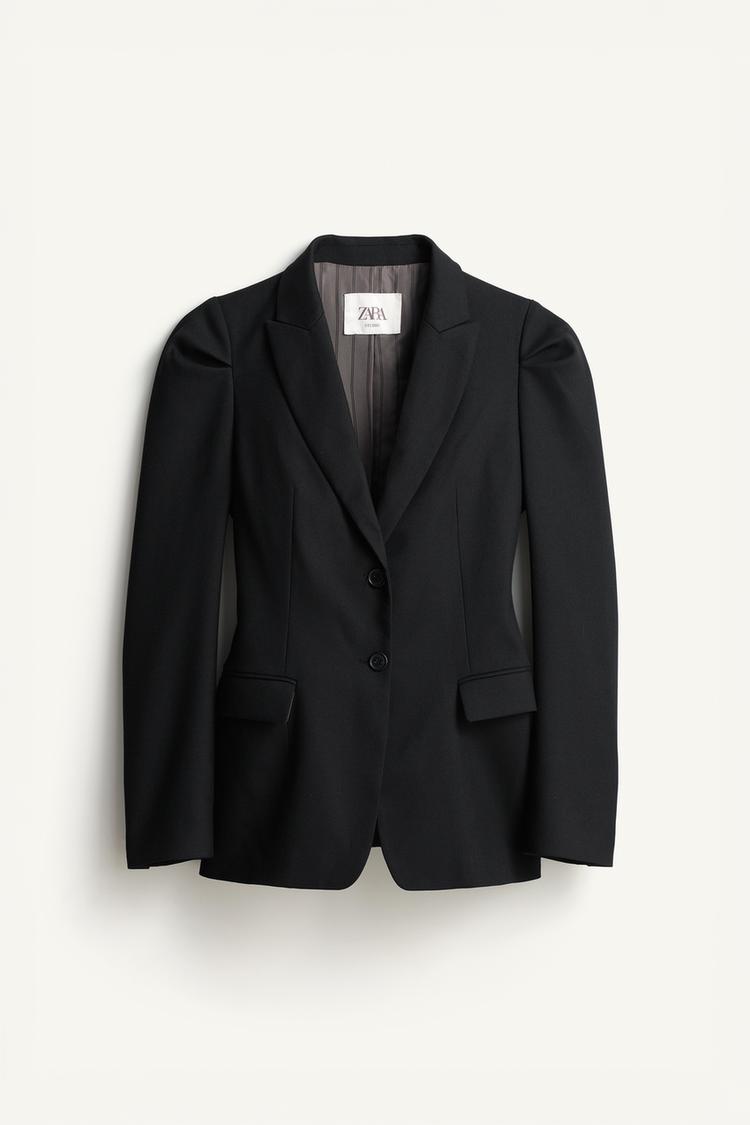 Blazer pliegues hombros limited edition