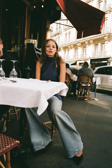 TEXANS TRF BAGGY JOIES ESTRÀS - Marí de Zara