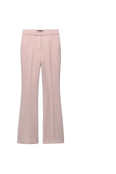FULL LENGTH FLARE TROUSERS