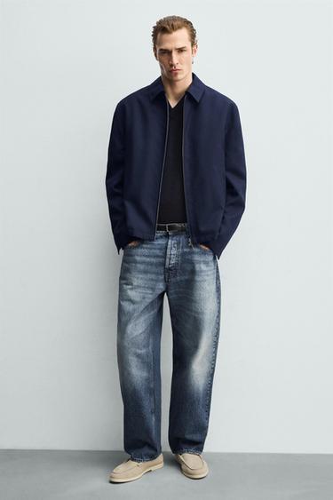 CASUAL LEATHER LOAFERS - Ecru White by Zara - Image 0