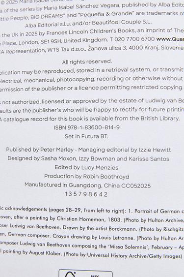 KIDS' BOOK. LUDWIG VAN BEETHOVEN (ENGLISH) - Multicoloured by Zara - Image 3