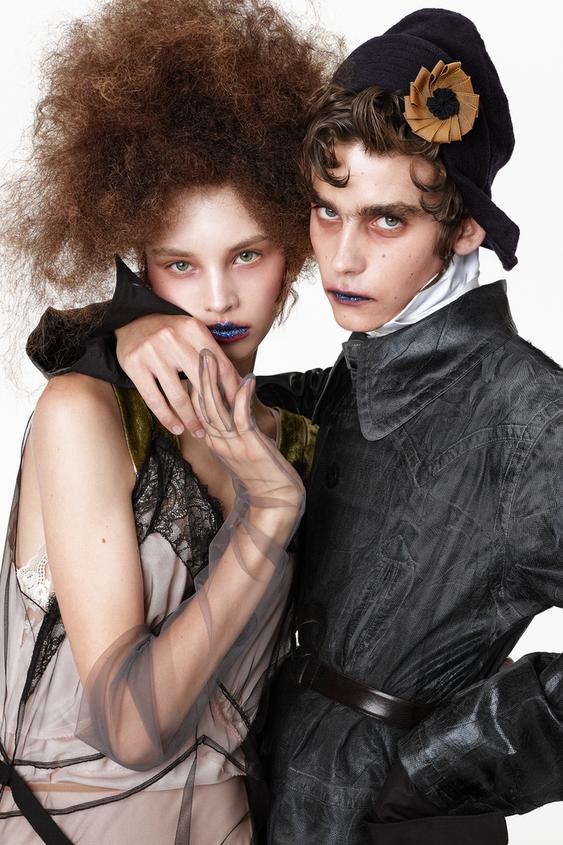 LIMITED EDITION LONG TULLE GLOVES -  de Zara - Imaxe 0