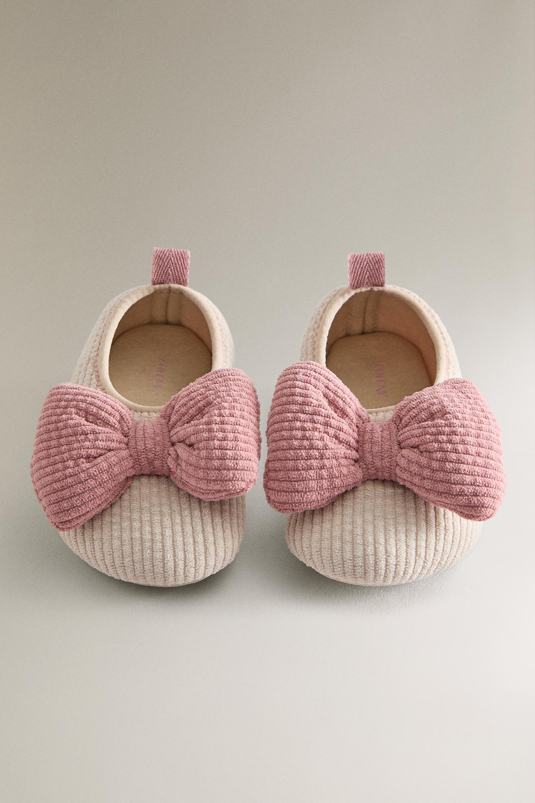 KIDS' BOW BALLET FLATS