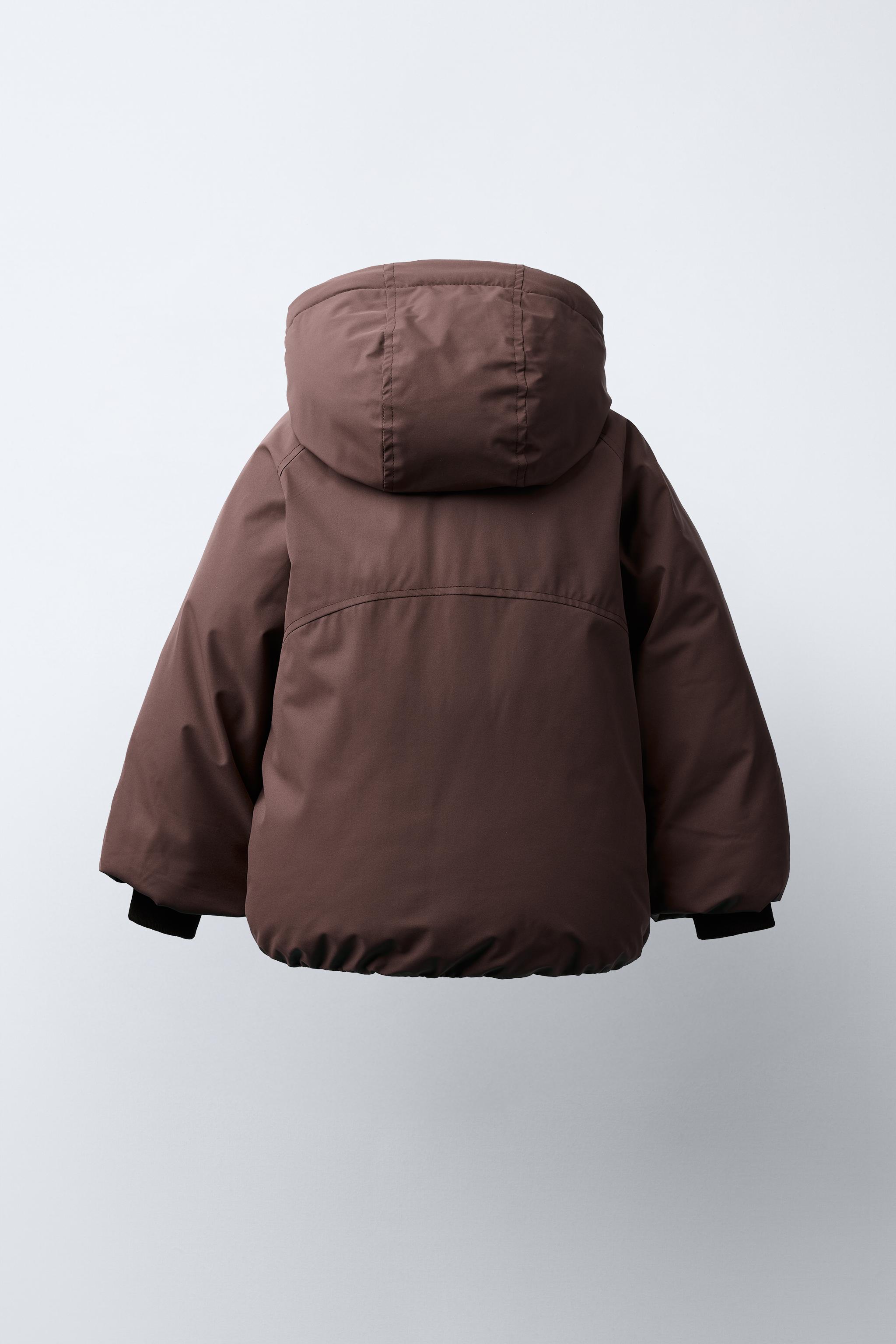 HOODED WATER REPELLENT PUFFER COAT