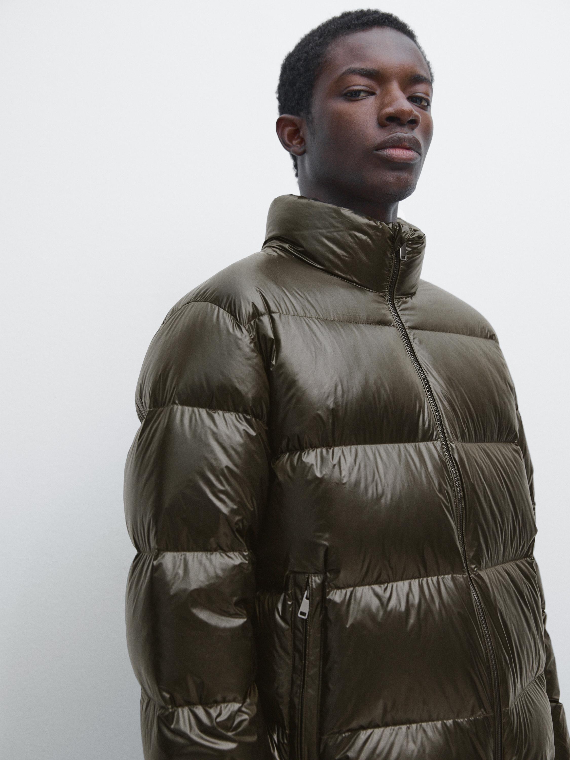 Veste matelassée en duvet mélangé