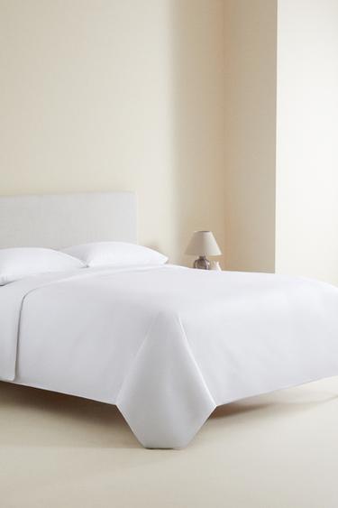 DRAP-HOUSSE PERCALE DE COTON | 30 CM DE HAUT (200 FILS) - Blanc de Zara - Image 3