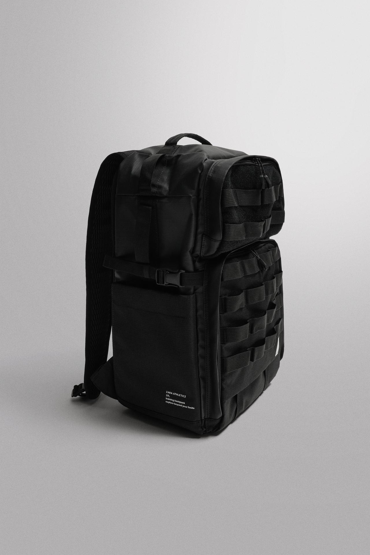 37L ATHLETIC BACKPACK — Black