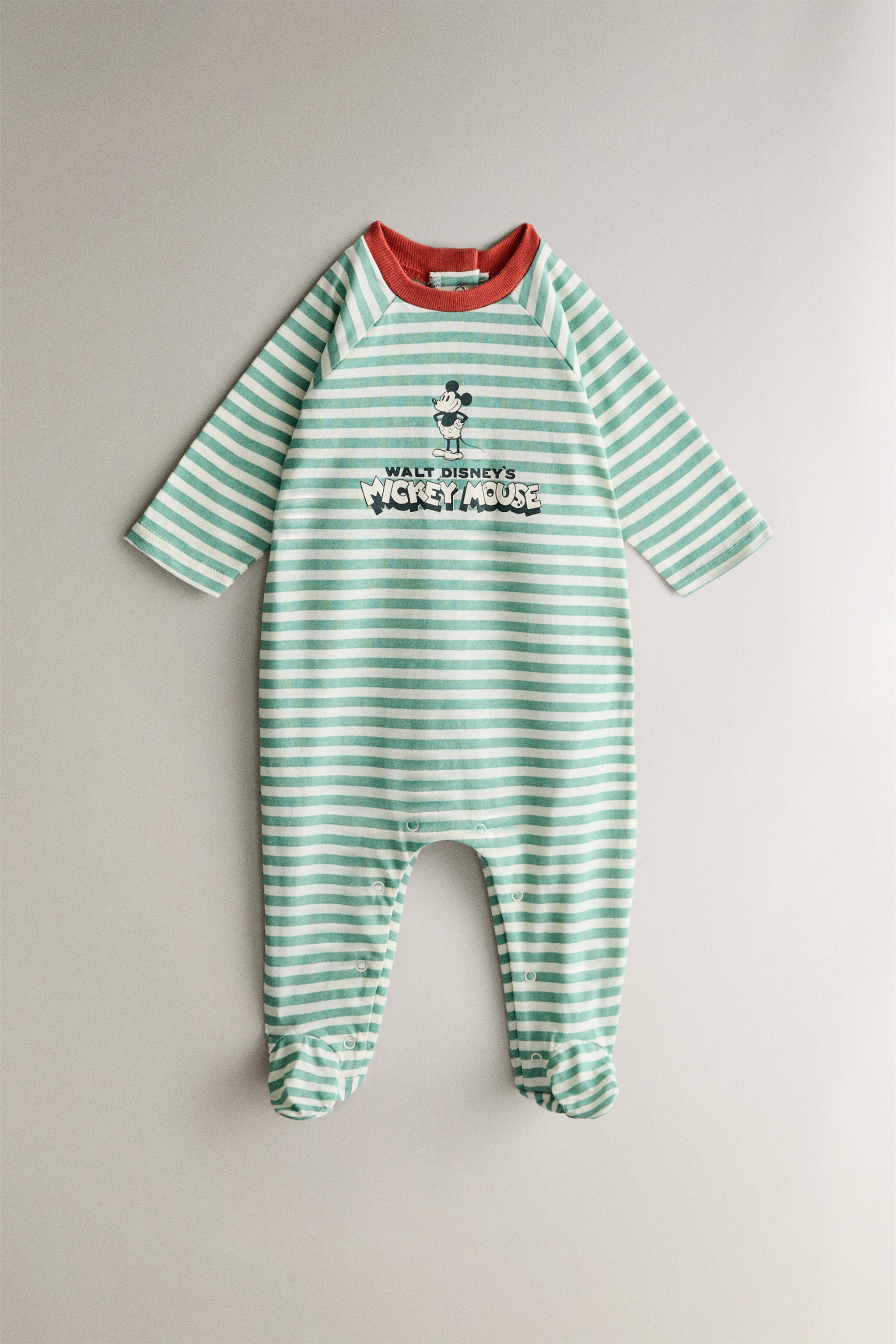 MICKEY MOUSE ©DISNEY BABY FOOTED ROMPER