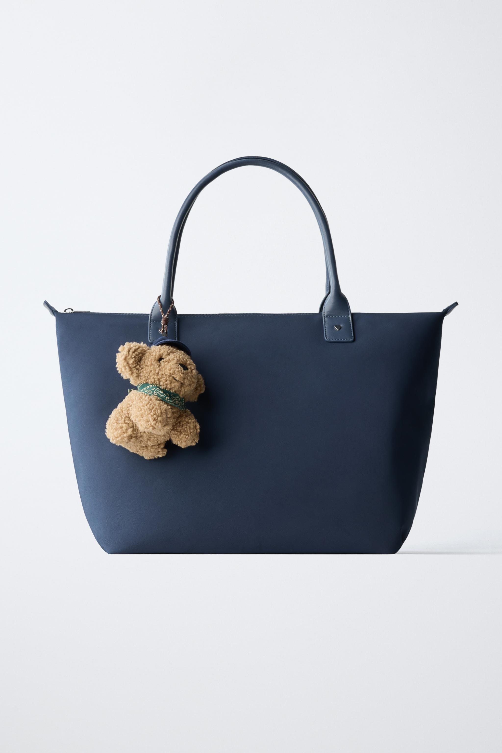 DOG SHOPPER BAG — Blue