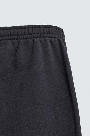 REGULAR FIT WELT JOGGERS - Dark navy by Zara - Image 9