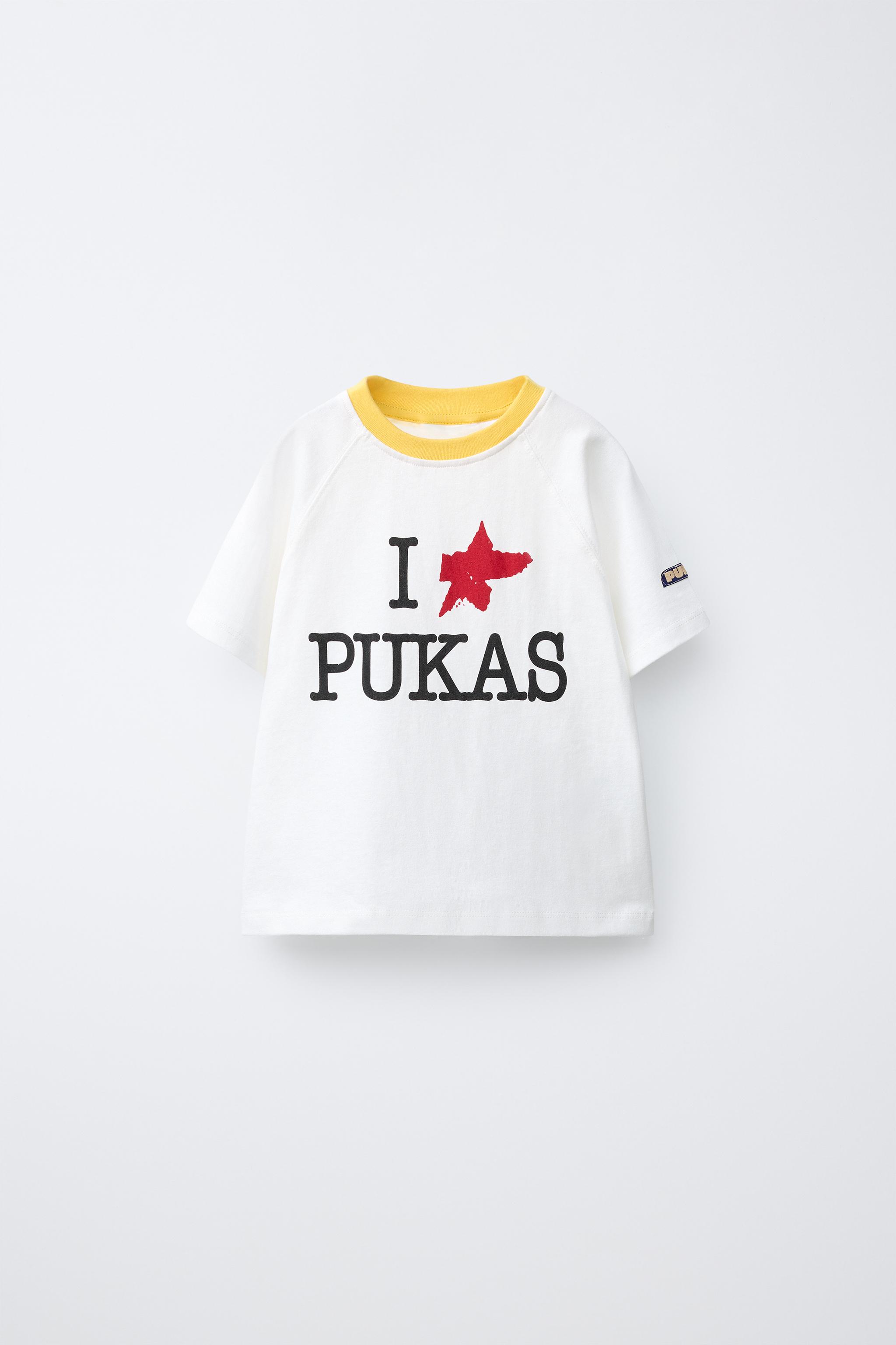 PUKAS SURF PRINT T-SHIRT — White