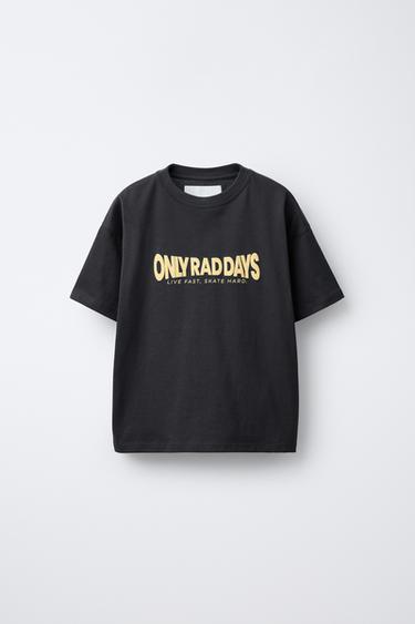 PHOTO PRINT T-SHIRT - Black by Zara - Image 0