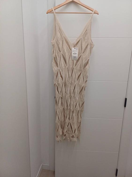 CROCHET SLIP DRESS SECOND HAND