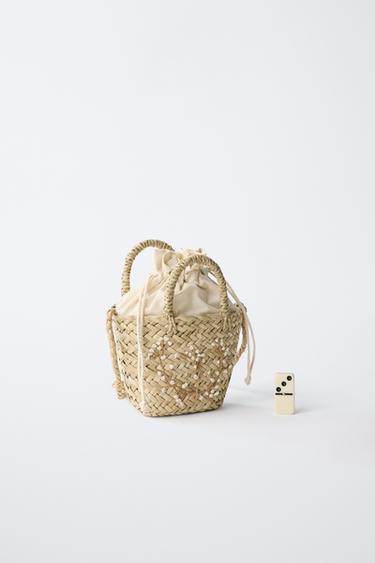 FLORAL CROSSBODY BAG - Sand Brown by Zara - Image 6