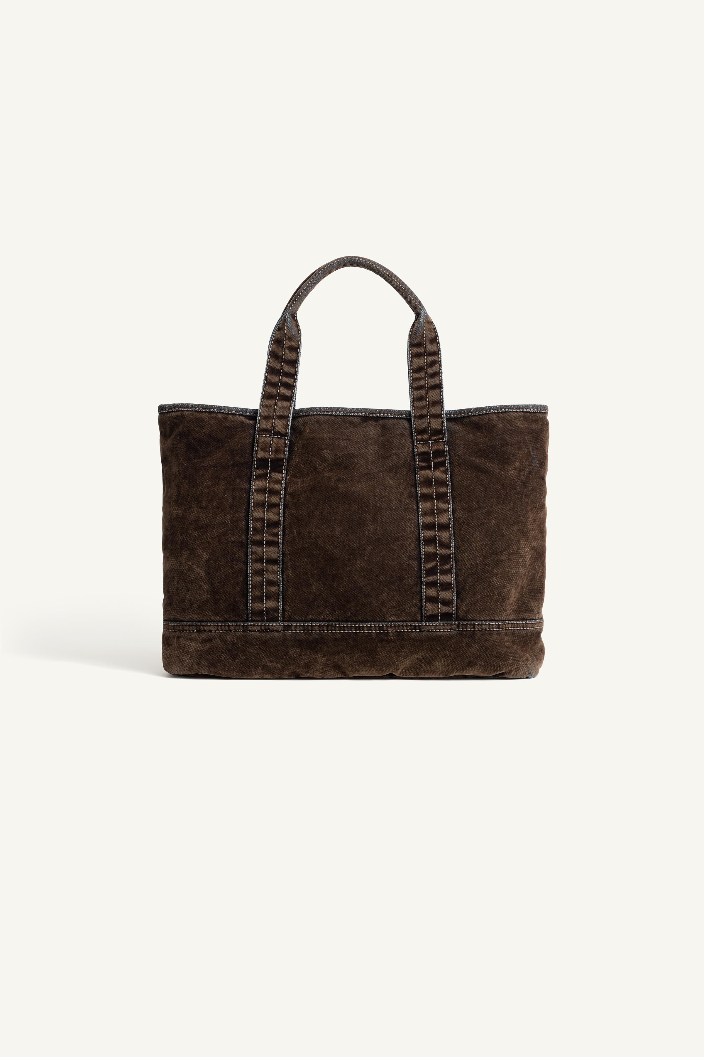 Limited Edition Washed-Effect Shopper Bag