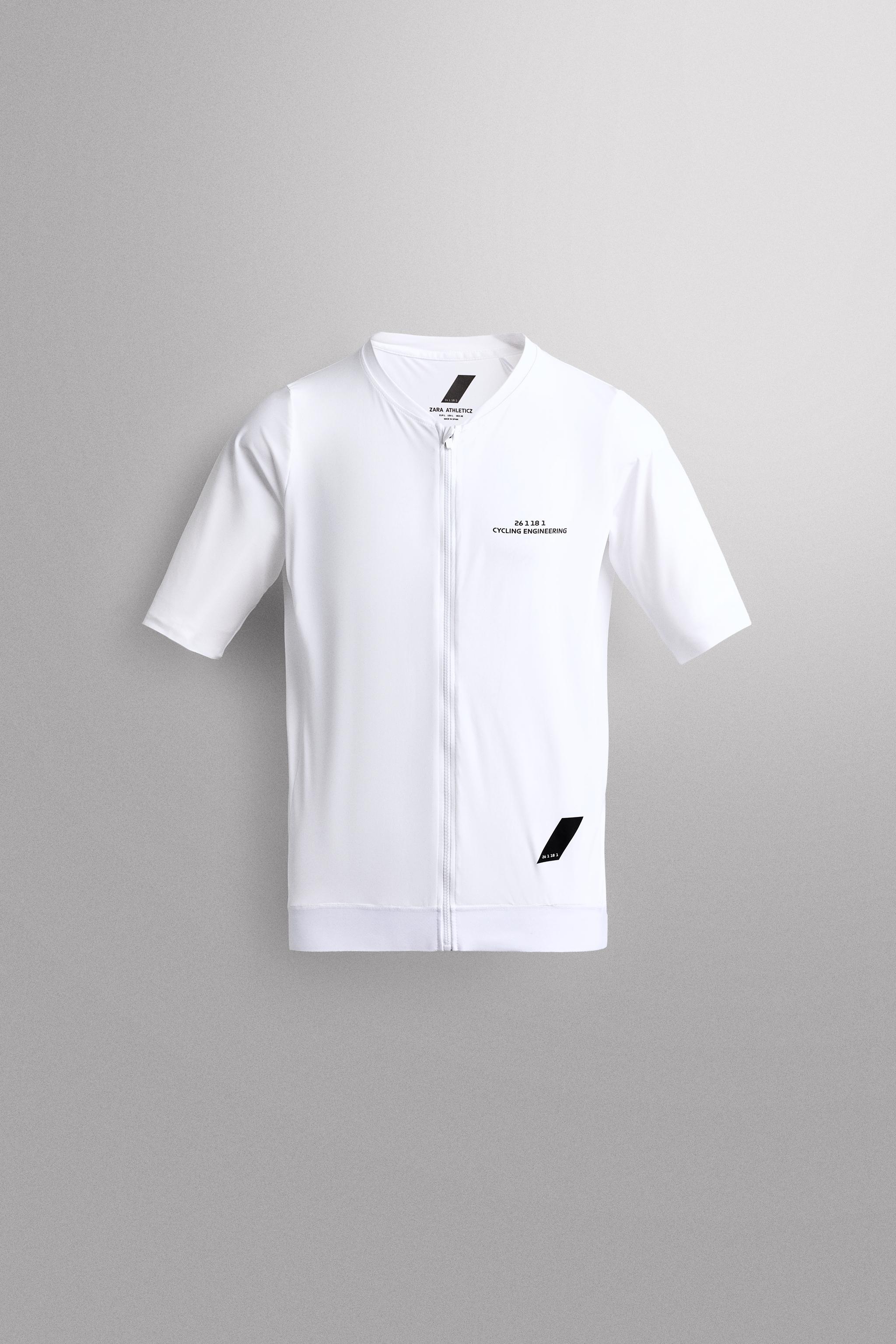SHORT SLEEVE CYCLING JERSEY — White