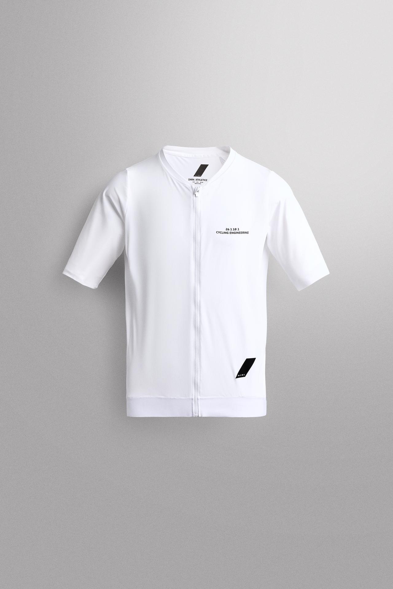 SHORT SLEEVE CYCLING JERSEY — White