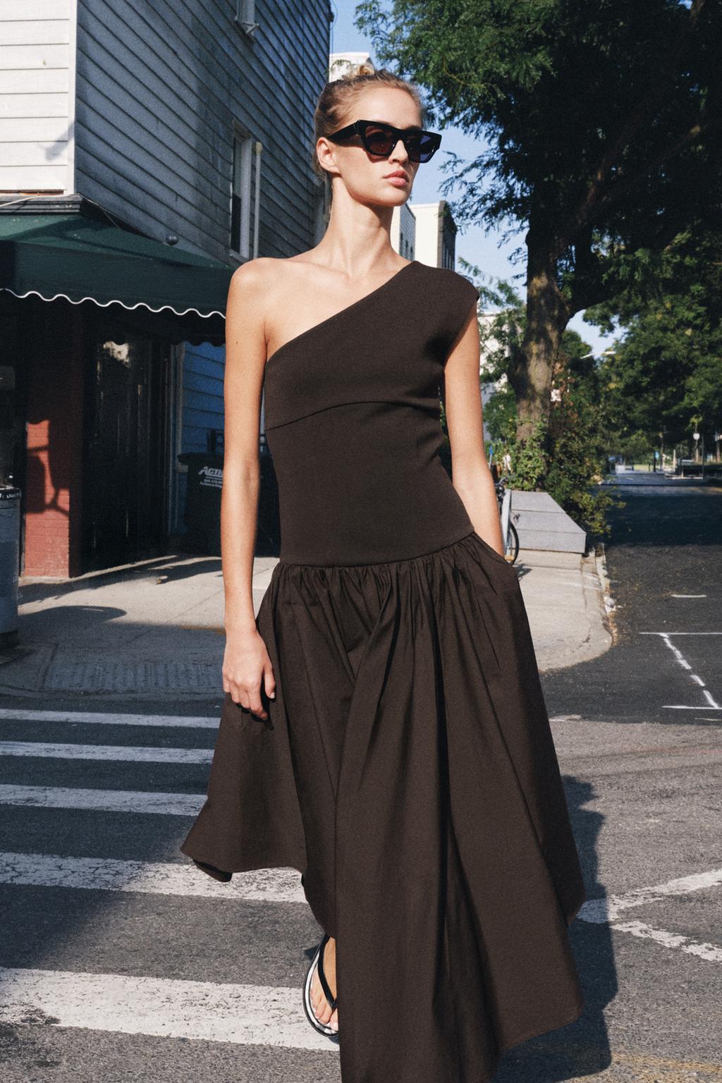 Asymmetric Combined Dress