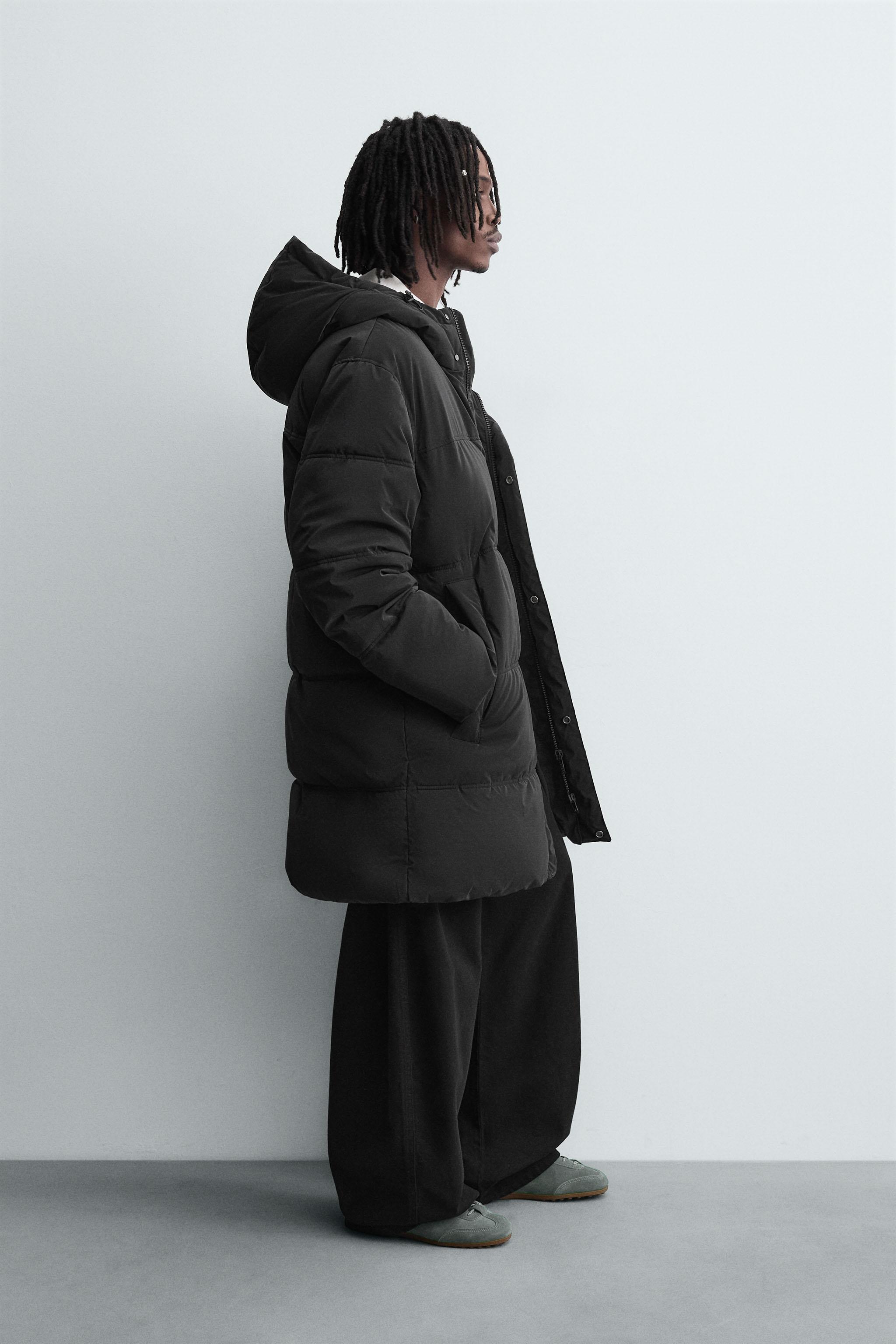 Zara LONG PUFFER JACKET - thumbnail 4 of 8