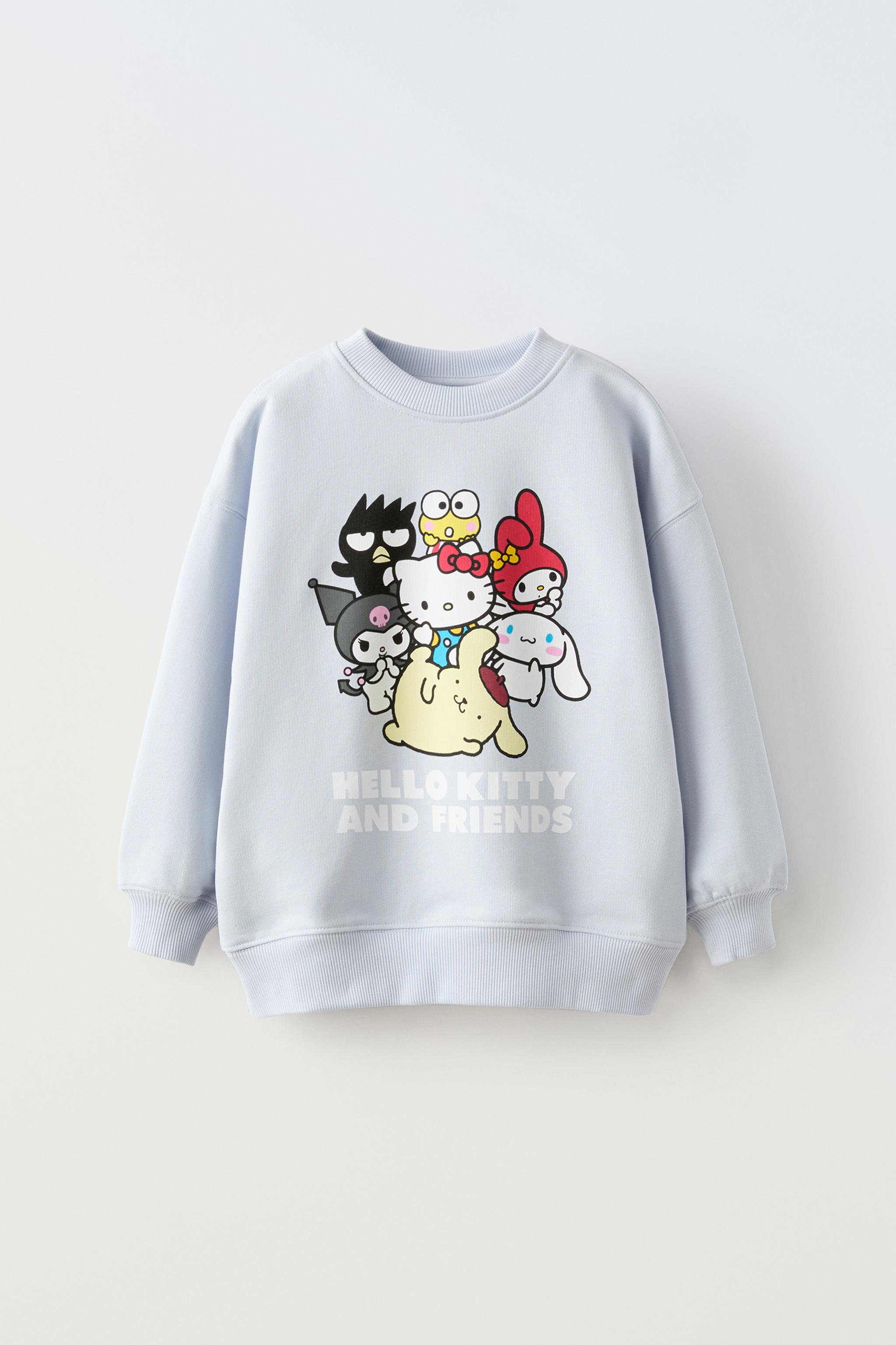 HELLO KITTY AND FRIENDS SWEATSHIRT Light blue ZARA United States