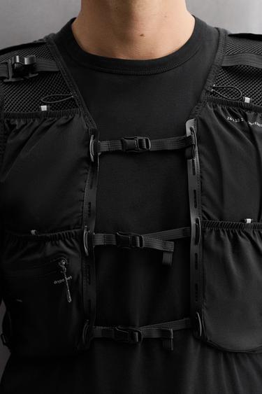 TECHNICAL SPORTS GILET - Black by Zara - Image 1