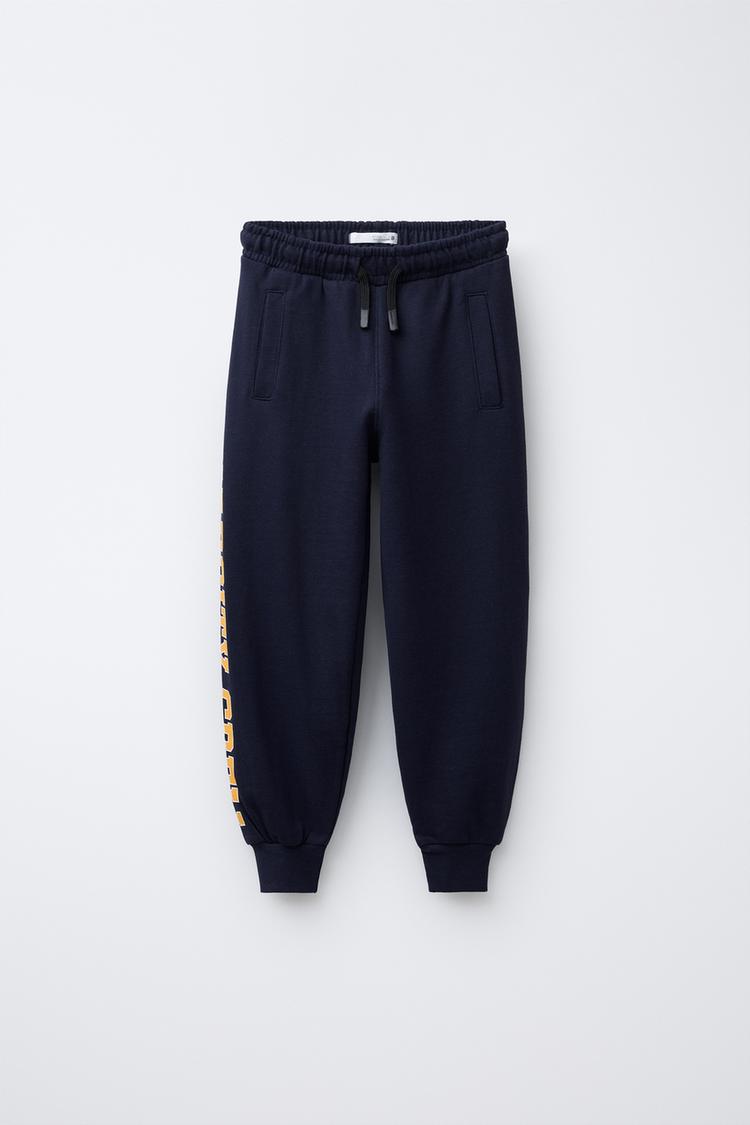 Pantaloni Jogger Zara Pantalone Blu Jogger Trousers Tuta Uomo Zara