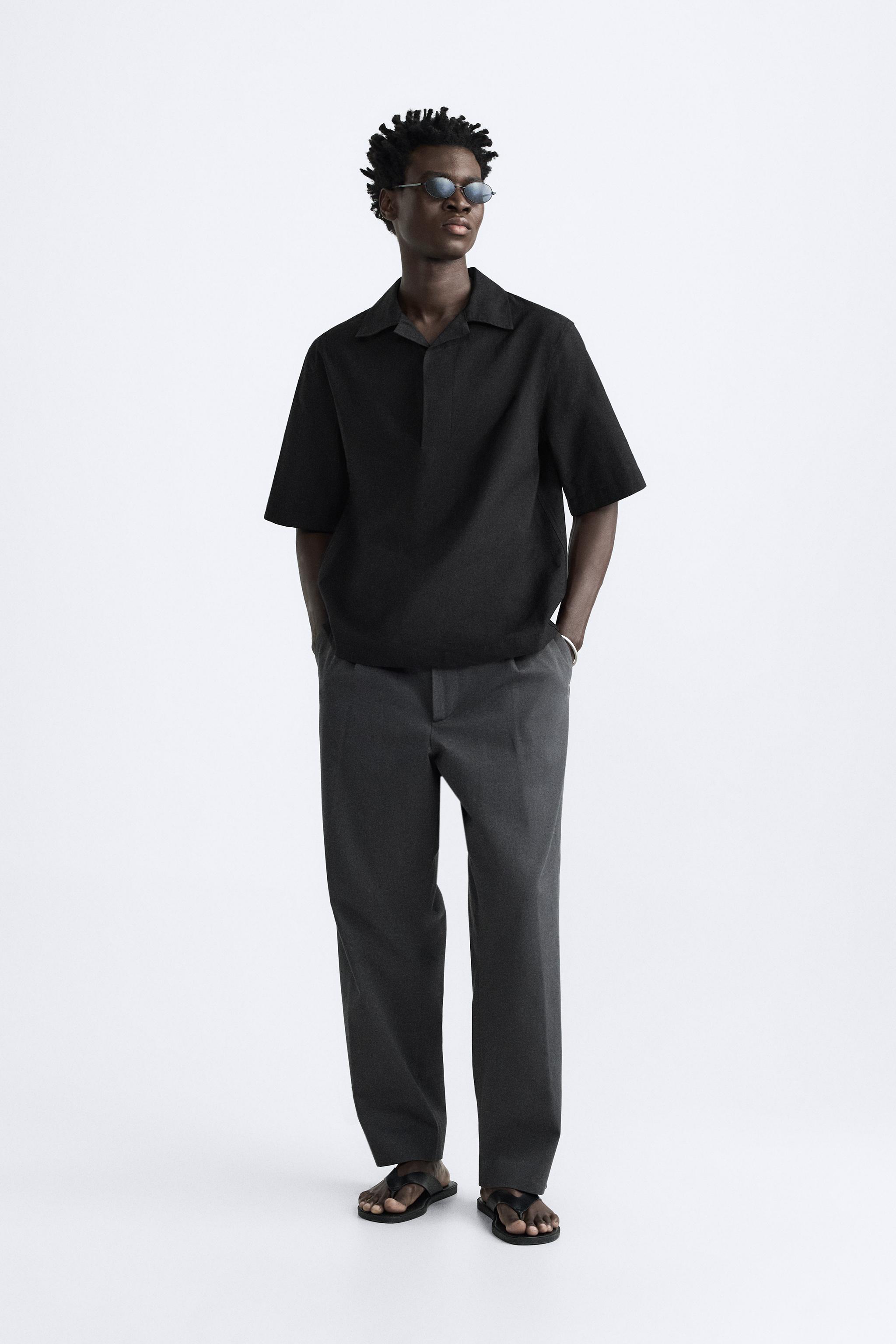 ポロシャツ (ブラック・黒) | メンズ | 最新コレクション | ZARA 日本