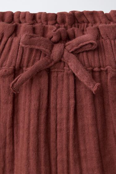 BERMUDA TEXTURÉE EN CROCHET - Terracota de Zara - Image 2