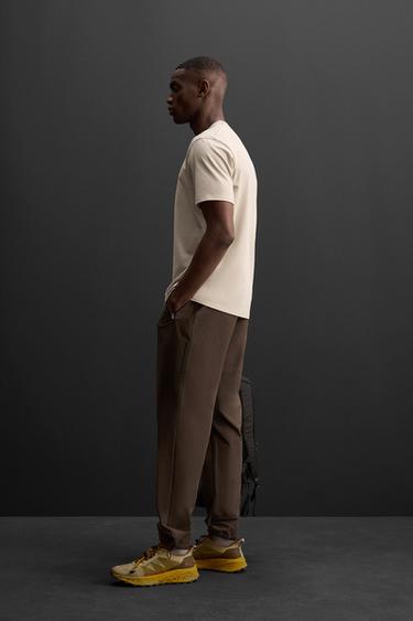 TECHNICAL TROUSERS - Brown by Zara - Image 3