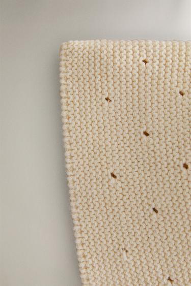 BONNET BÉBÉ TRICOT - Beige clair de Zara - Image 2