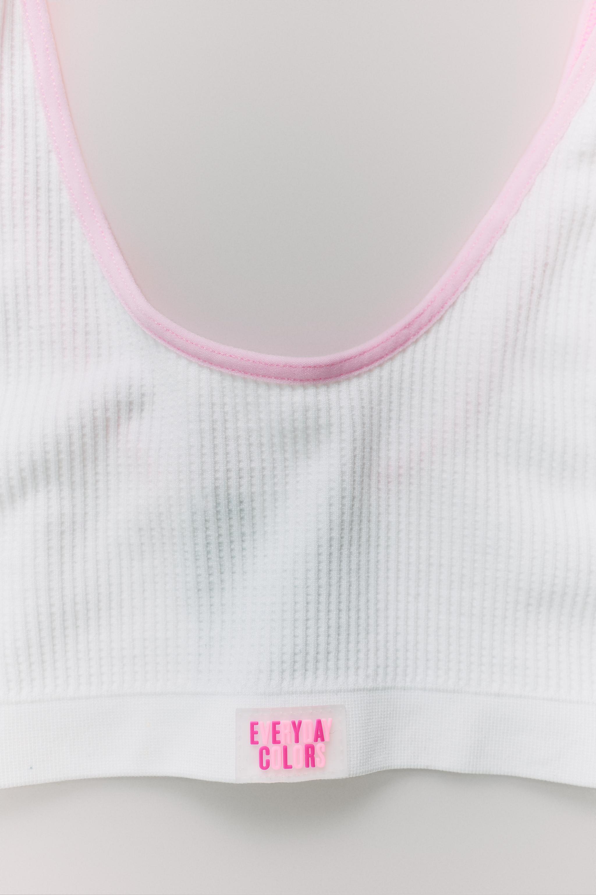 8-14 YEARS/ TWO-PACK SEAMLESS TOPS — Multicolored