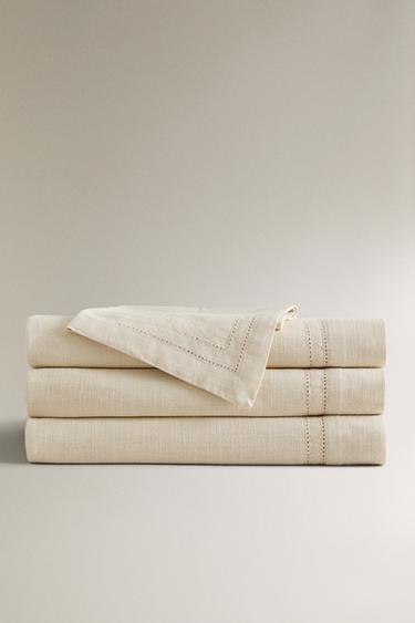 MANTEL ALGODÓN VAINICA - Crudo de Zara