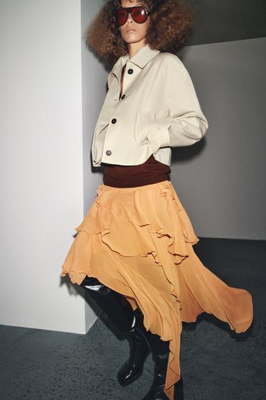 KURZER TRENCHCOAT ZW COLLECTION - Beige von Zara
