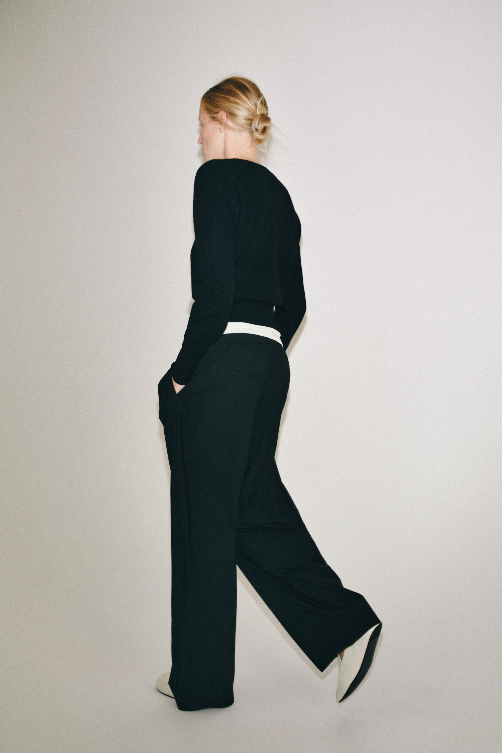 ZW COLLECTION PLEATED TROUSERS