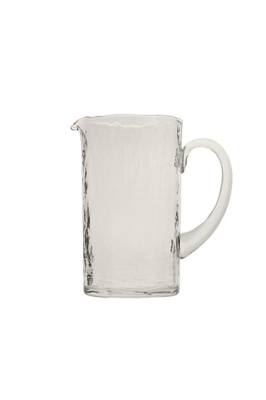 DŽBÁN Z TEPANÉHO SKLA - Průhledná od Zara