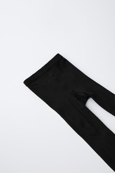 PLAIN TIGHTS - Black by Zara - Image 2