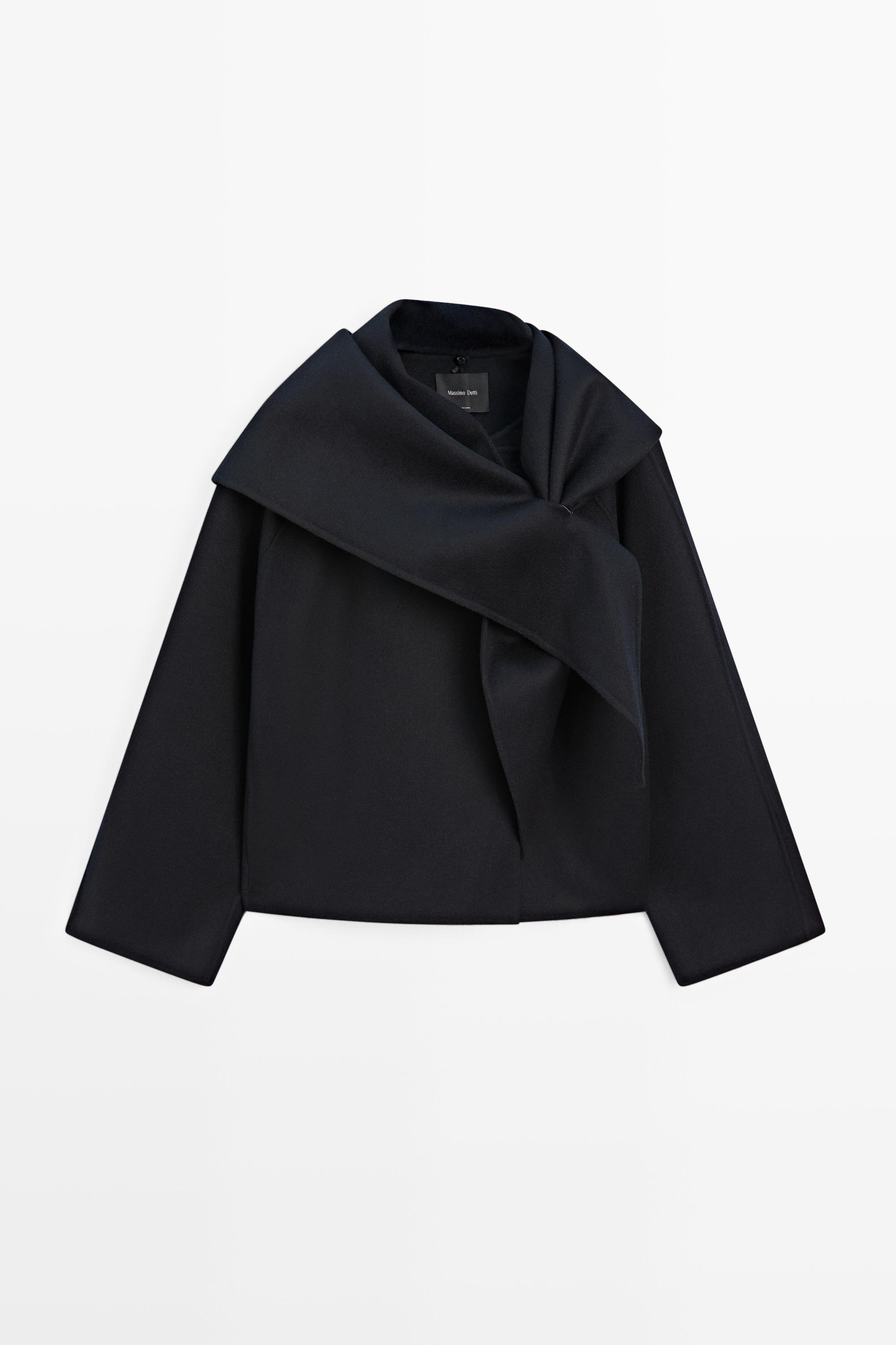 Veste courte avec foulard