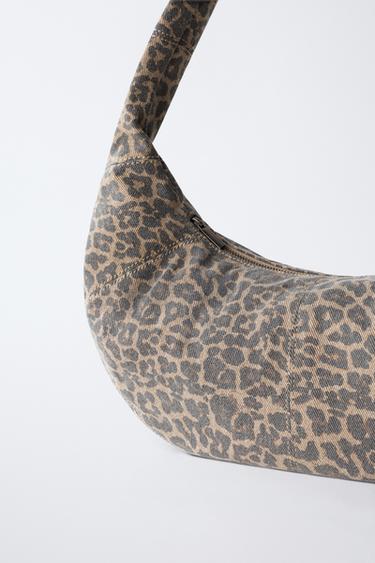 SAC SHOULDER ANIMAL PRINT - Noir de Zara - Image 2