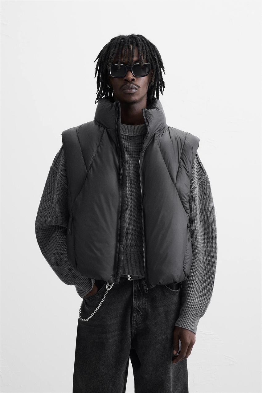 マチャット キルティングベスト（ブラック） 青臭く 