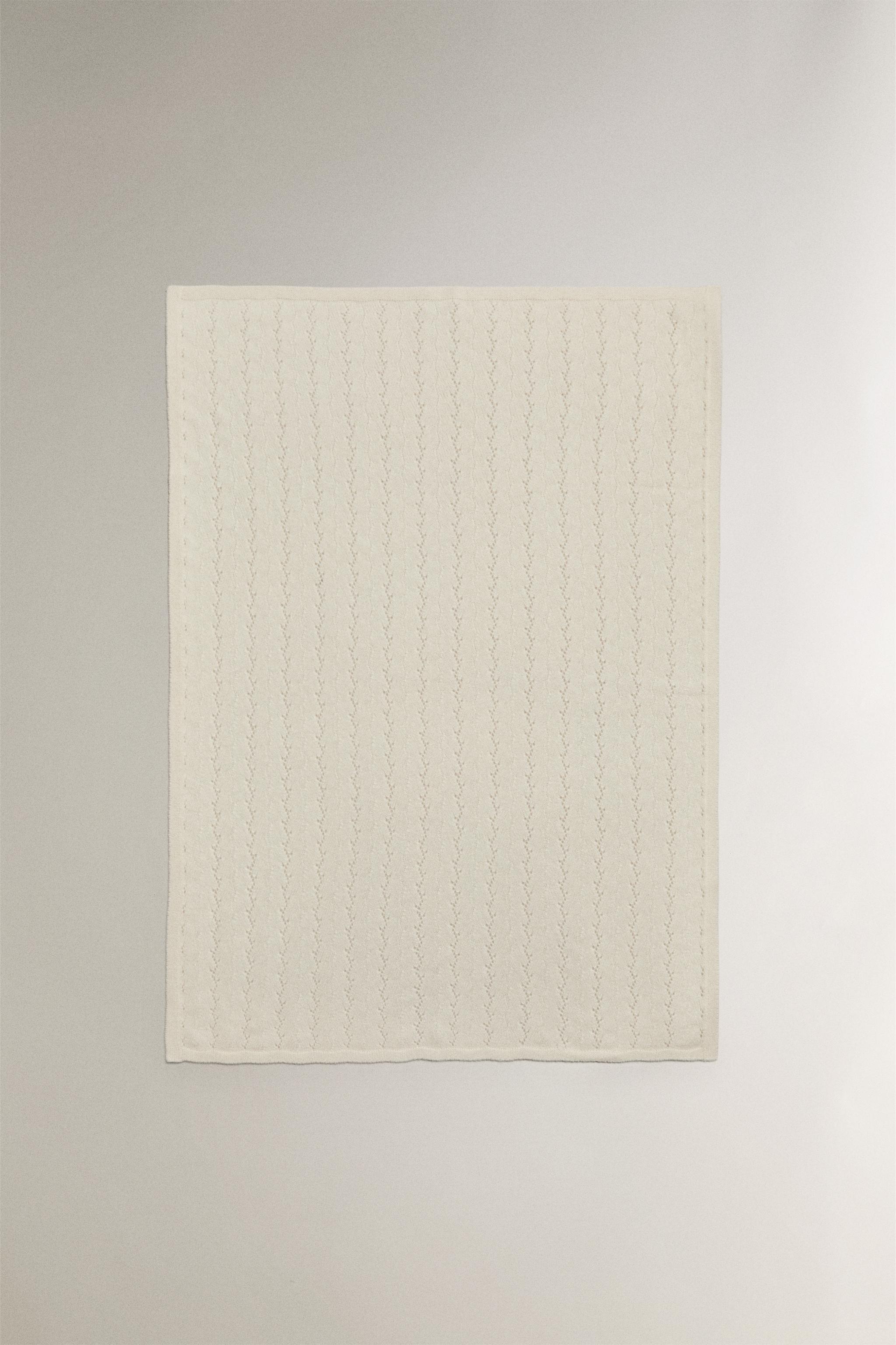 CHILDREN'S KNIT CASHMERE BLANKET
