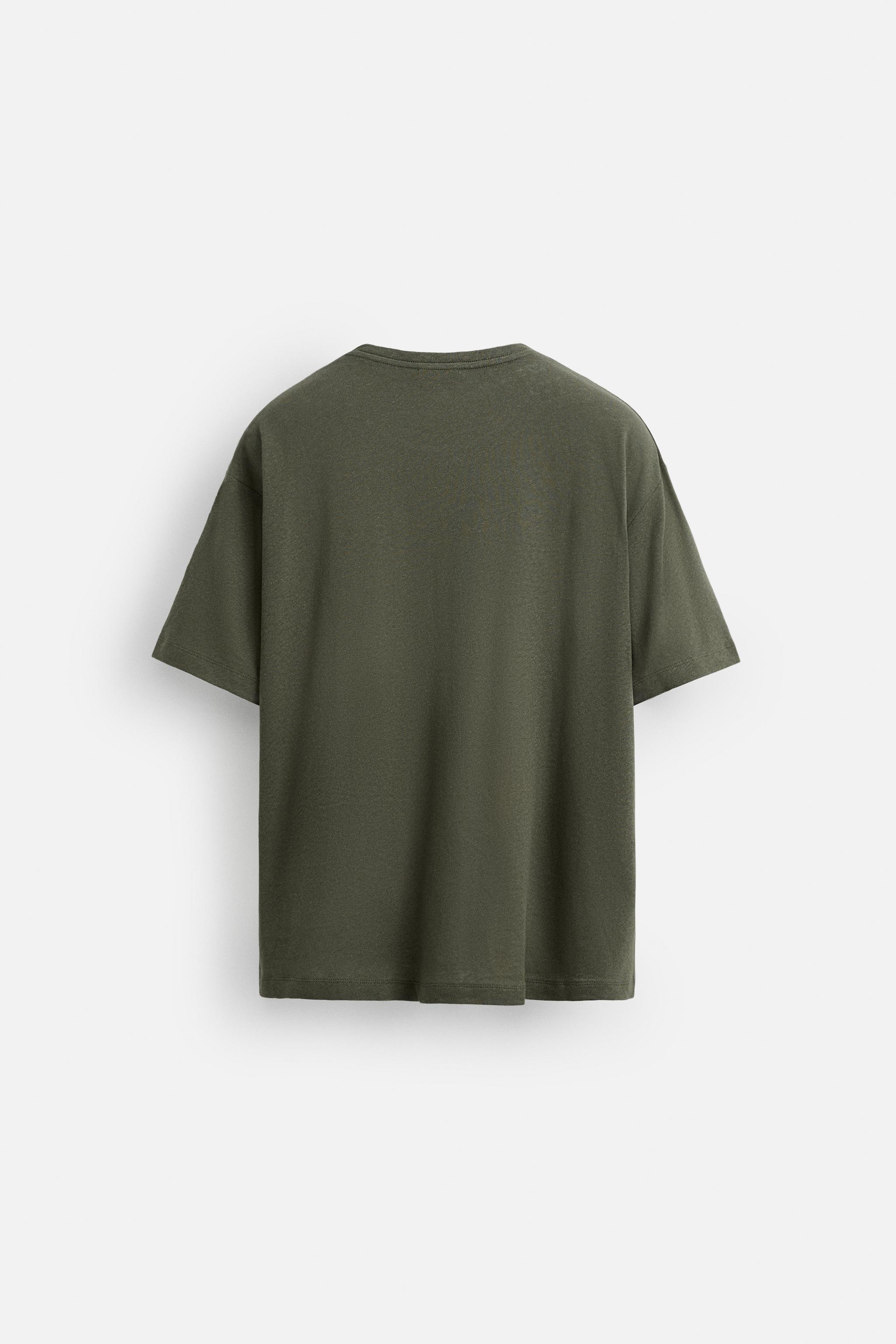 LINEN - COTTON T-SHIRT