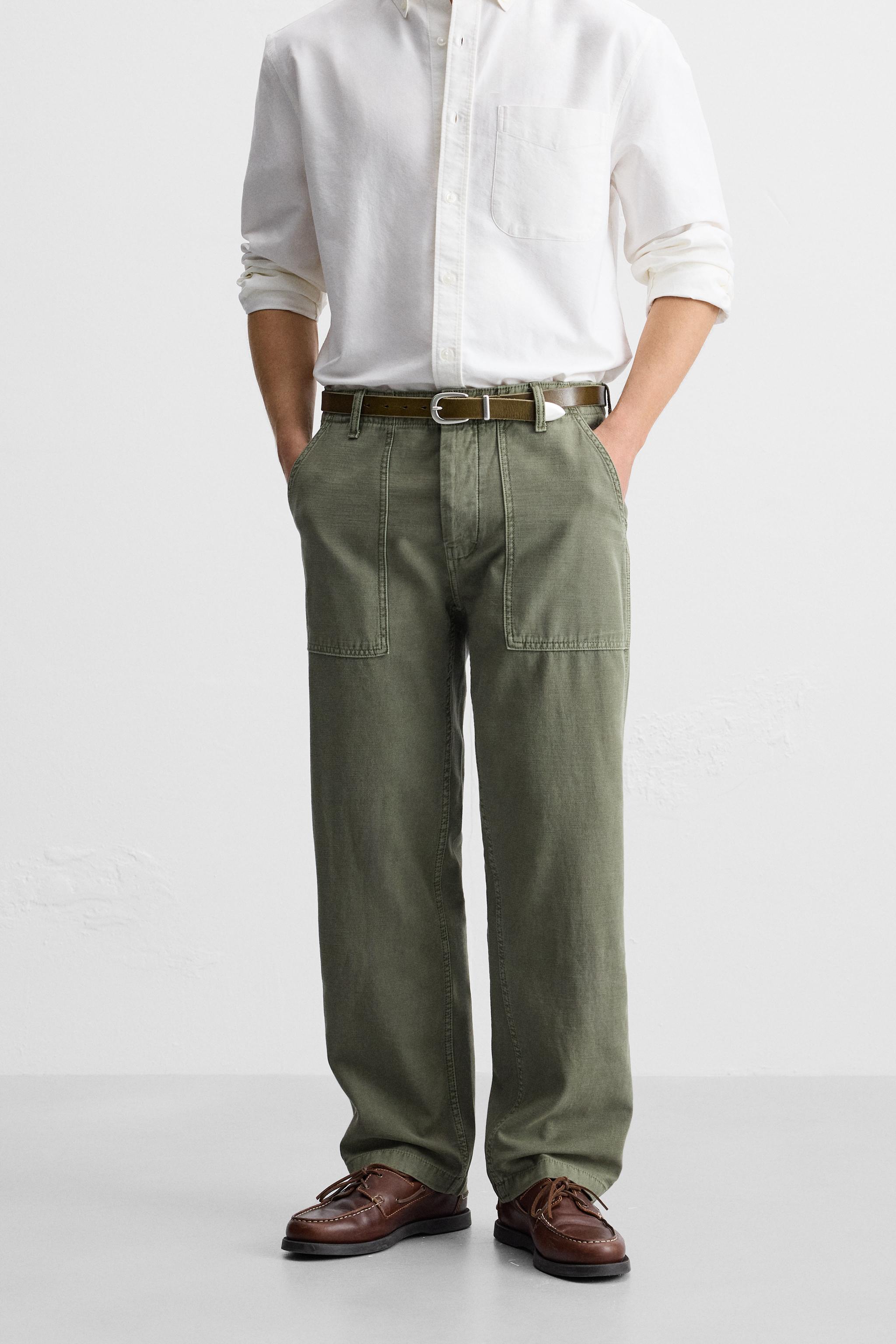 PANTALON DÉLAVÉ REGULAR FIT